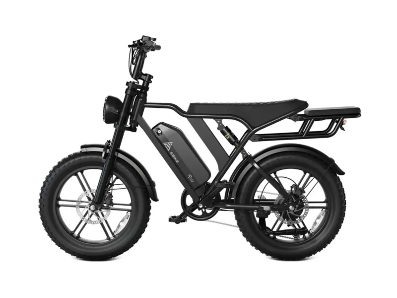 TST® R002 20'' 1300W Full Suspension Moped-style Electric Bike