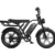 TST® R002 20'' 1300W Full Suspension Moped-style Electric Bike