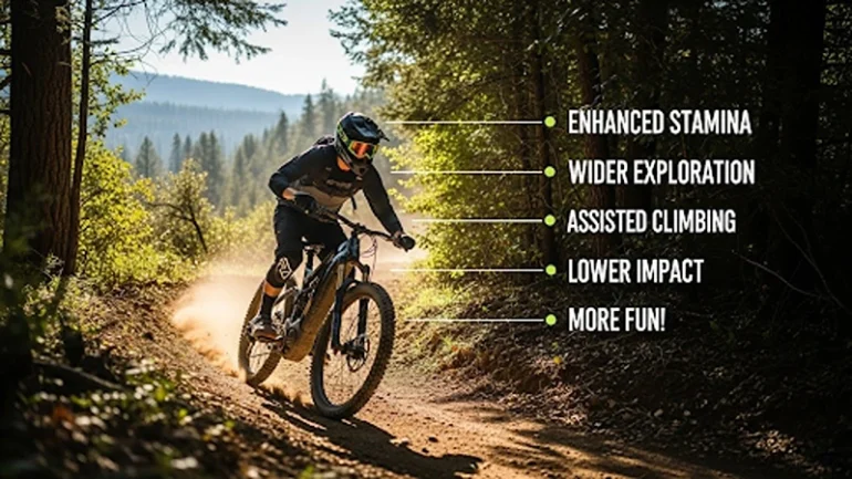 Riding a Dirt Ebike in Michigan