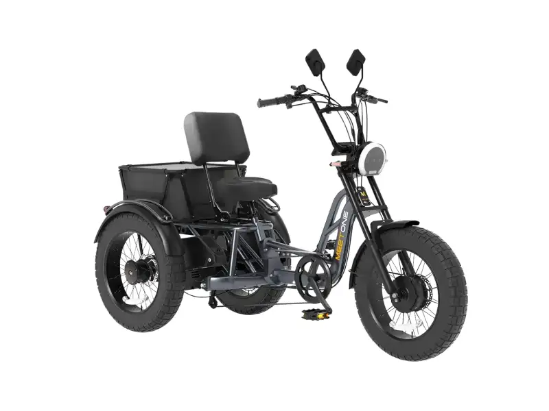Meet One Tour Dual Motor Dual Battery Electric Trike